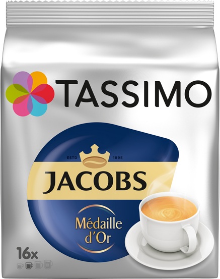 Tassimo Jacobs Médaille d´or 16 caps