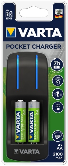 Varta Easy Batterie-Auflader Energy Pocket Charger