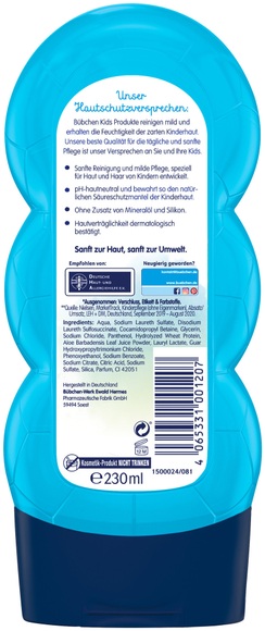 Bübchen Kinder Shampoo & Duschgel Sportsfreund 230 ml
