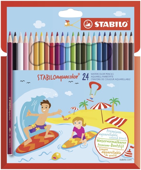 STABILO Malstift aquacolor 24er Etui