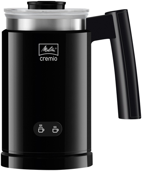 Melitta 215614 Cremio Black - Milchaufschäumer (Schwarz)