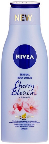 NIVEA Sensual Body Lotion Cherry Blossom & Jojoba Oil