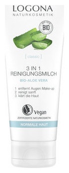 LOGONA Aloe Vera 3in1 Reinigungsmilch 100 ml