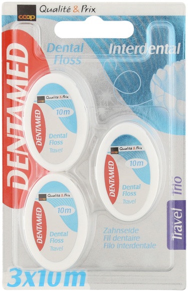 Dentamed Travel Zahnseide 3x10m