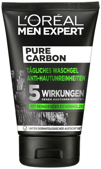 Men Expert SkinCare Pure Charcoal Daily Face Wash 100ml