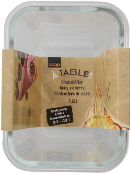 À Table! Glasbehälter 0.75L