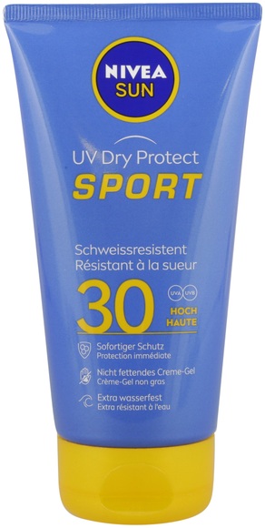 Nivea Nivea Sun Nivea Nivea Sun UV Dry Protect Sport Creme Gel LSF 30 sonnencreme
