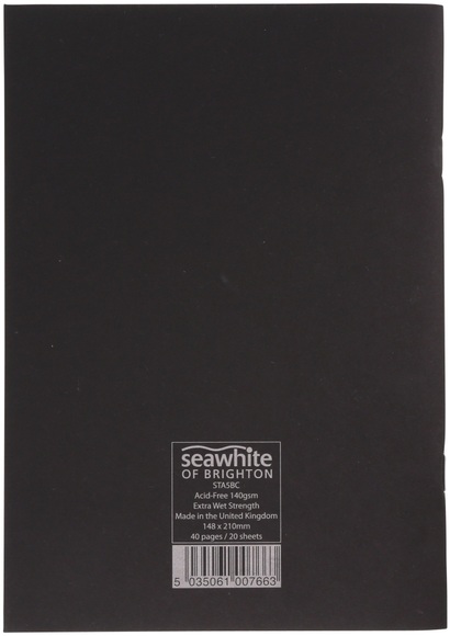 Seawhite Heft A5 Zeichenpapier 140gr. 40 Seiten