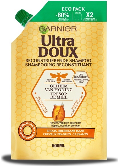 Ultra Doux Shampoo Honig Nachfüllbeutel