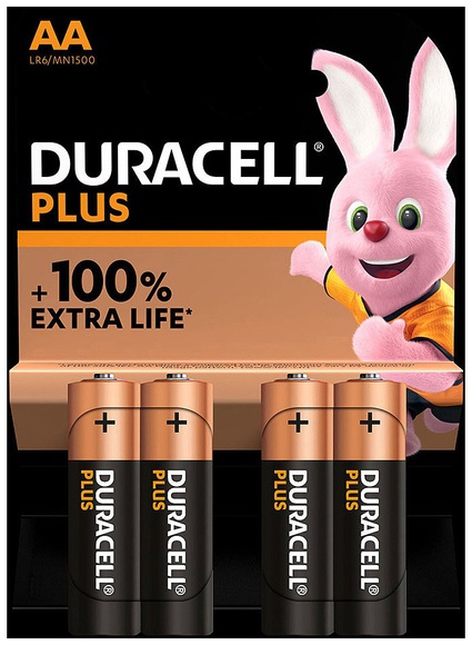 Duracell Batterien PLUS AA/LR6 4 Stück