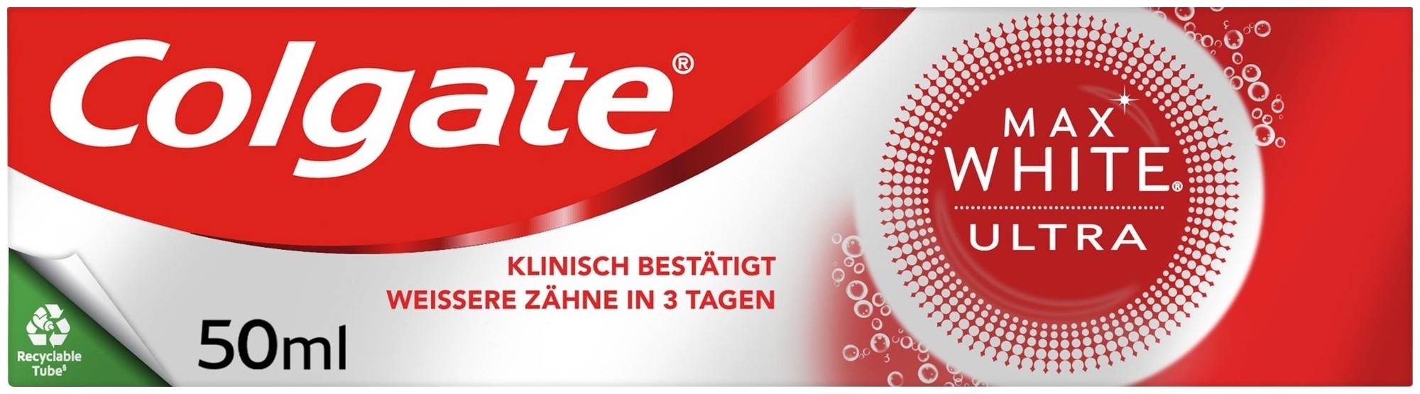 Colgate Max White Ultra Active Foam Zahnpasta