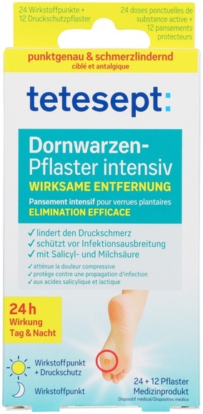 tetesept Dornwarzen-Pflaster