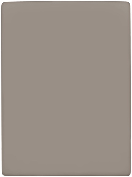 Inhouse NEXT Fixleintuch Satin Uni taupe 140x200