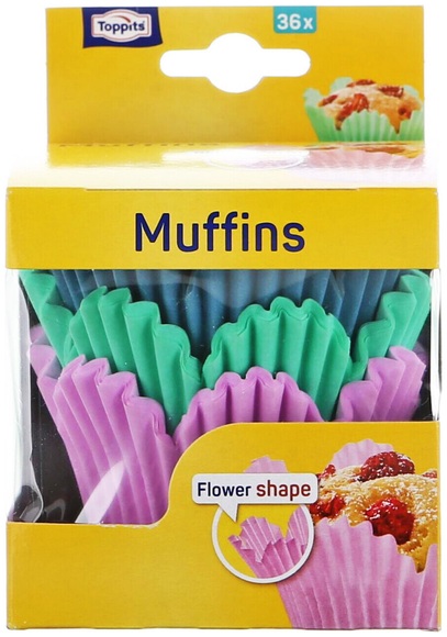 Toppits Muffin Backform 36 Stück
