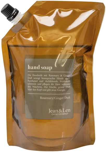 Jean&Len Handseife Rosemary & Ginger Nachfüllpack