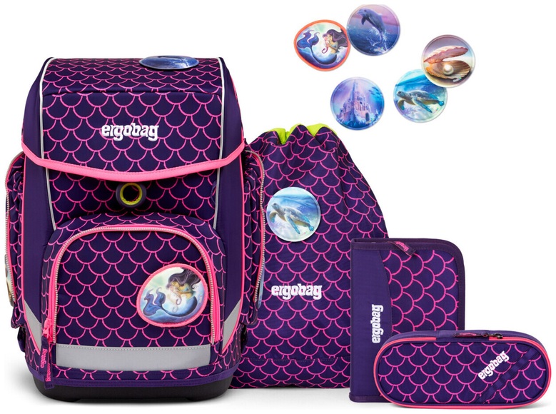 Ergobag Cubo Set PerlentauchBär 5-tlg.