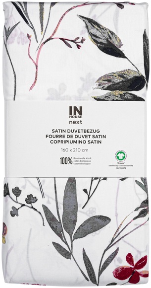 Inhouse NEXT Duvet Satin Flora 160x210