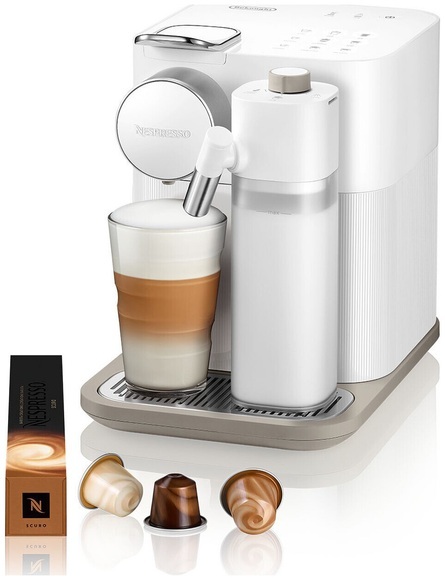 DE-LONGHI Nespresso Gran Lattissima 2.0 - Nespresso® Kaffeemaschine (Weiss)