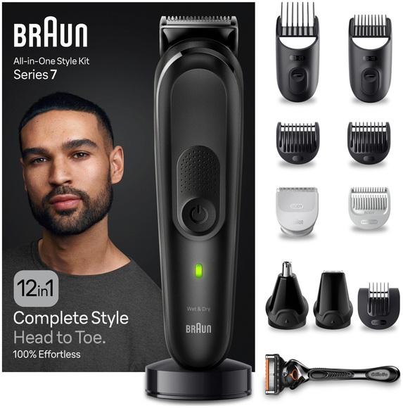 Braun Haar- und Bartschneider »Braun Rasierer MultiGroomerKit MGK7460«
