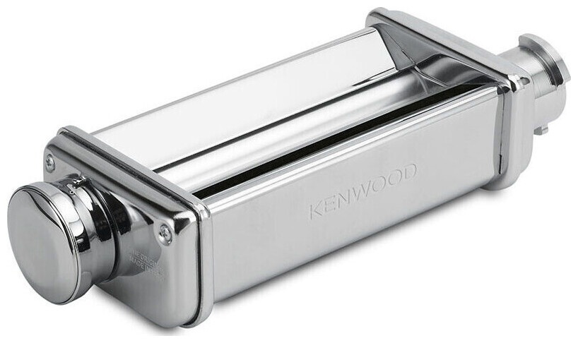 Kenwood Kax980Me+Kat001Me - Lasagnen Schneideinsatz + Adapter für Niedertourenanschluss (Silber)