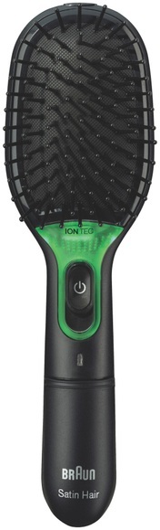 BRAUN SATIN HAIR 7 BRUSH BR710 - Haarbürste (Schwarz/Grün)