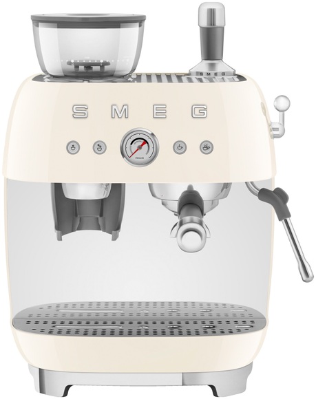 Smeg 50's Style Egf03Creu crème Siebträgermaschine