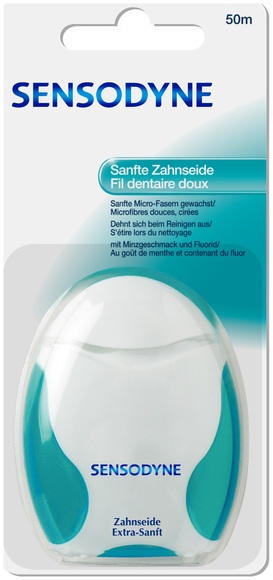 Sensodyne Zahnseide gewachst 50m