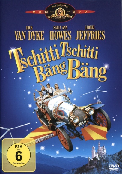 Tschitti Tschitti Bäng Bäng, 1 DVD, deutsche u. englische Version
