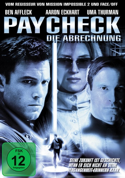 Paycheck, Die Abrechnung, 1 DVD, deutsche u. englische Version