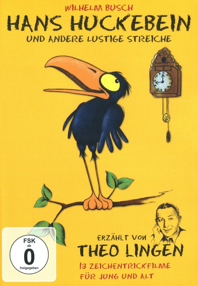 Hans Huckebein und andere lustige Streiche, 1 DVD, deutsche u. englische Version