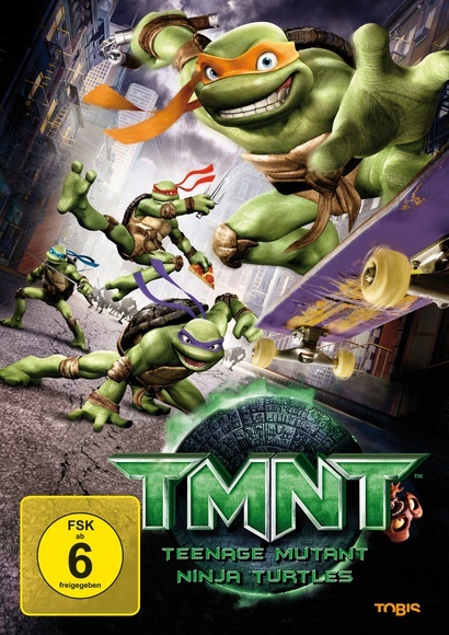 TMNT, Teenage Mutant Ninja Turtles, 1 DVD