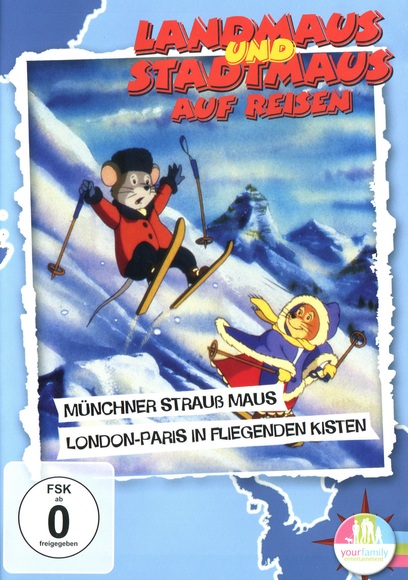 Münchner Strauß Maus / London-Paris in fliegenden Kisten, 1 DVD