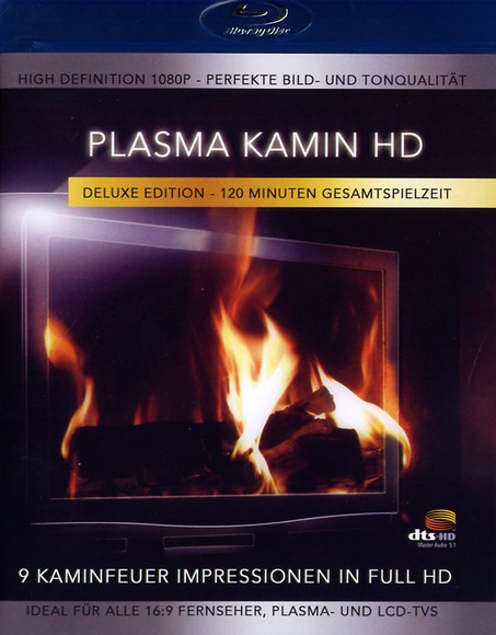 Plasma Kamin, Deluxe Edition, 1 Blu-ray. Vol.1