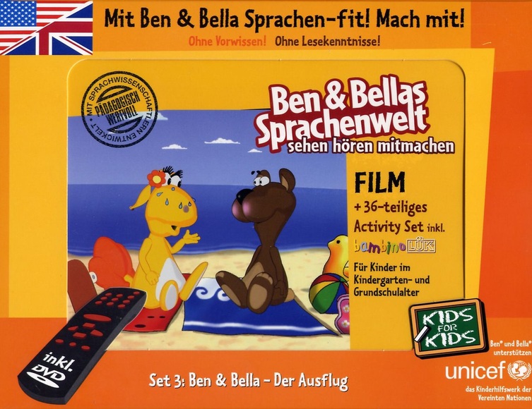 Ben & Bella - Der Ausflug 3 -Englisch Activity-Set
