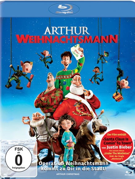Arthur Weihnachtsmann, 1 Blu-ray
