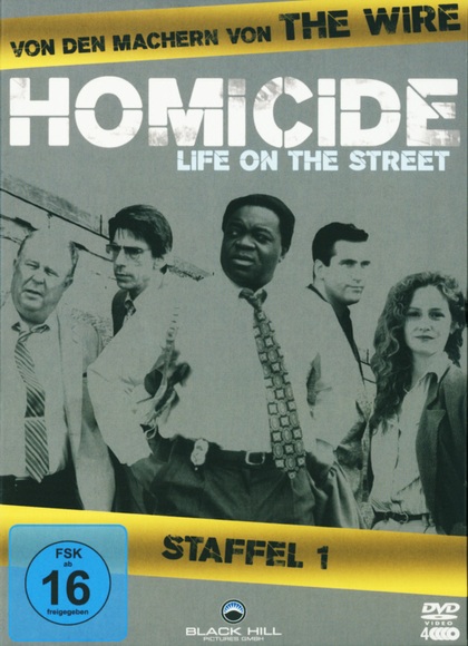 Homicide. Staffel.1, 4 DVDs