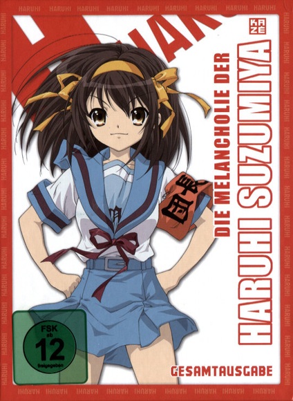Die Melancholie der Haruhi Suzumiya - Gesamtausgabe, 4 DVDs