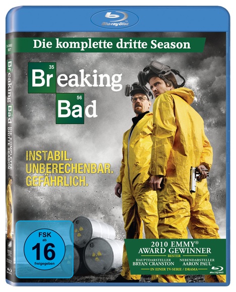 Breaking Bad. Season.3, 3 Blu-rays