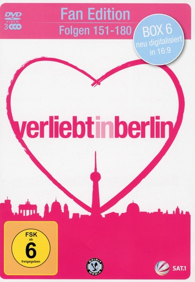 Verliebt in Berlin, Folge 151-180, FAN Edition Box 6, 3 DVDs