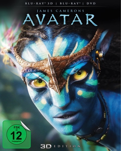 Avatar - Aufbruch nach Pandora 3D, 1 Blu-ray