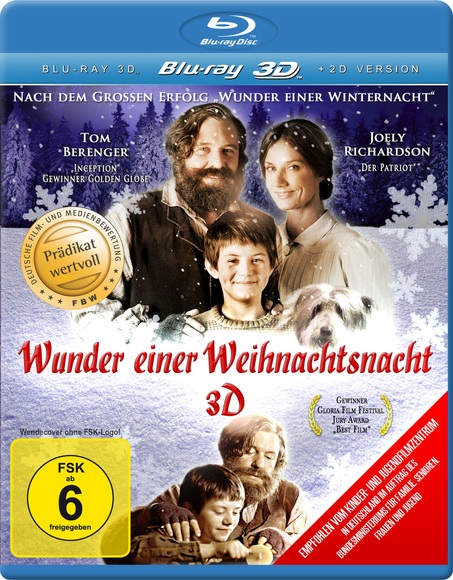 Wunder einer Weihnachtsnacht 3D, 1 Blu-ray