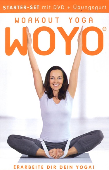 WOYO Workout Yoga Starter Set, 1 DVD m. Übungsgurt