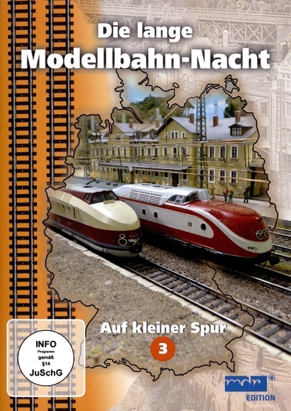 Die 3. lange Modellbahn-Nacht, 1 DVD