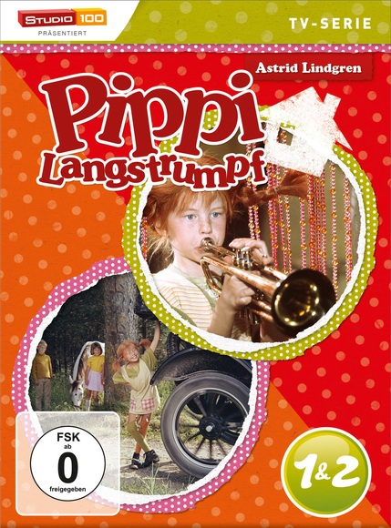 Pippi Langstrumpf TV-Serie. Tl.1+2, 2 DVD