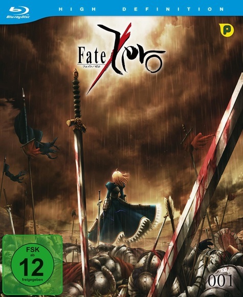 Fate/Zero, 1 Blu-ray + Sammelschuber. Box.1
