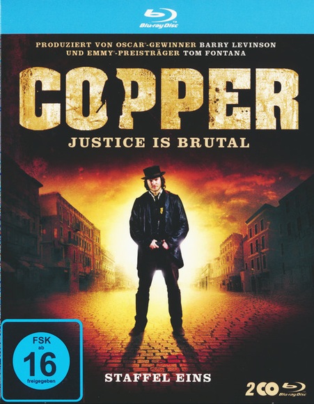 Copper - Justice is brutal. Staffel.1, 2 Blu-rays