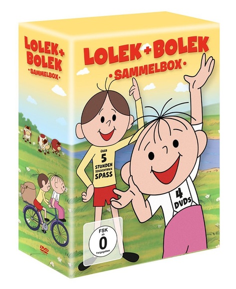 Lolek & Bolek - Sammelbox [4 DVDs] (+ 4 Postkarten)