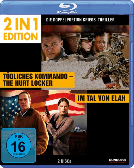 Tödliches Kommando - Hurt Locker / Im Tal von Elah, 2 Blu-rays