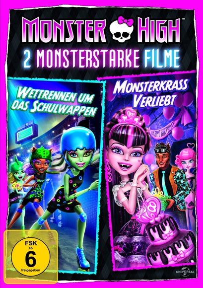 Monster High - 2 monsterstarke Filme, 1 DVD