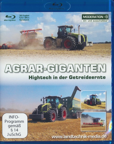AGRAR-GIGANTEN - Traktoren & Mähdrescher XXL, 1 DVD